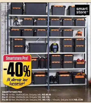 Europris SMARTSTORE PRO tilbud