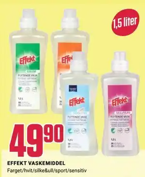 Europris EFFEKT VASKEMIDDEL tilbud
