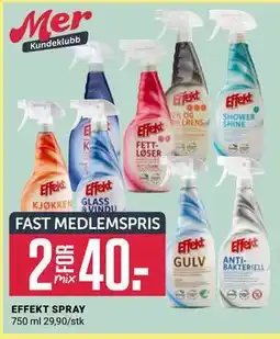 Europris EFFEKT SPRAY, Medlemspris tilbud