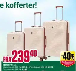 Europris KOFFERT ROMA tilbud