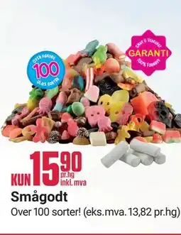 Europris Smågodt tilbud