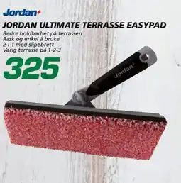 Coop Byggmix Jordan ultimate terrasse easypad tilbud