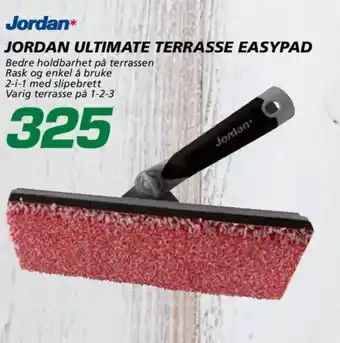 Jordan ultimate terrasse easypad