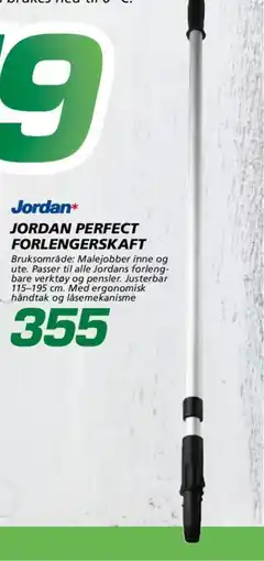 Coop Byggmix Jordan perfect forlengerskaft tilbud