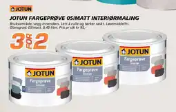 Coop Byggmix Jotun Fargeprøve 05/matt interiørmaling tilbud