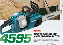 Coop Byggmix Makita DUC3037 LTX Kjedesag uten batteri tilbud
