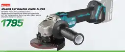 Coop Byggmix Makita LXT DGA506 Vinkelsliper tilbud