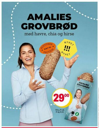 Coop Extra Amalies Grovbrød tilbud