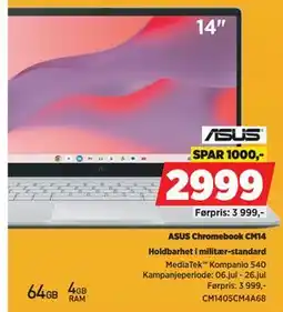 POWER ASUS Chromebook CM14 tilbud