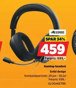 POWER Gaming-headset tilbud