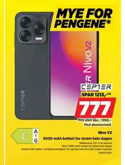 POWER Nivo V2 tilbud
