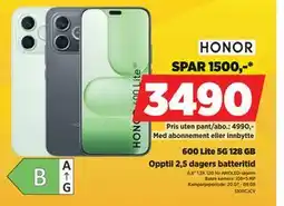 POWER 600 Lite 5G 128 GB tilbud