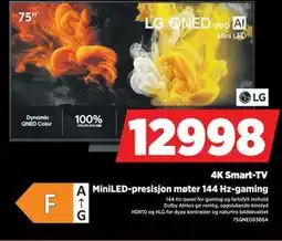 POWER LG QNED 83 75 4K Smart-TV tilbud