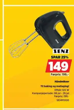POWER Håndmikser tilbud