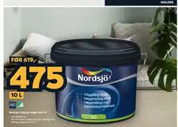 Megaflis Nordsjø Original vegg matt 10 tilbud