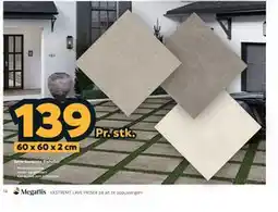 Megaflis Serie Konkrete flisheller tilbud