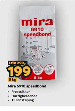 Megaflis Mira 6910 speedbond tilbud