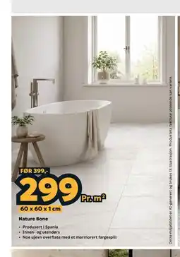 Megaflis Nature Bone tilbud
