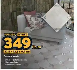 Megaflis Cezanne verde tilbud