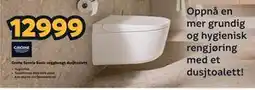 Megaflis Grohe Sensia Basic vegghengt dusjtoalett tilbud