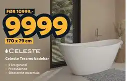Megaflis Celeste Teramo badekar tilbud