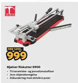 Megaflis Mjølner fliskutter D900 tilbud