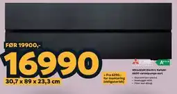 Megaflis Mitsubishi Electric Kaiteki 6600 varmepumpe sort tilbud