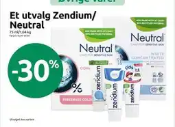 Joker Et utvalg Zendium/ Neutral tilbud
