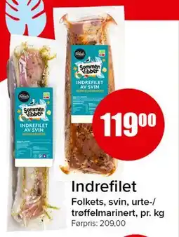 Spar Indrefilet tilbud