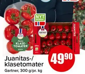 Spar Juanitas-/ klasetomater tilbud