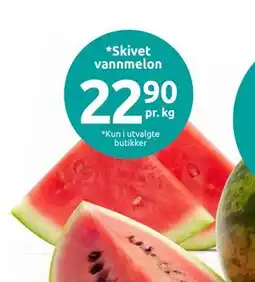 Joker Skivet vannmelon tilbud