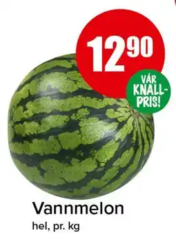 Spar Vannmelon tilbud