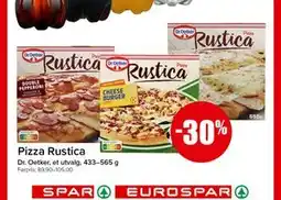 Spar Pizza Rustica tilbud