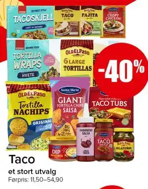 Spar Taco tilbud