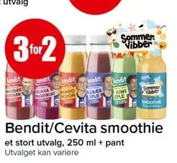 Spar Bendit/Cevita smoothie tilbud
