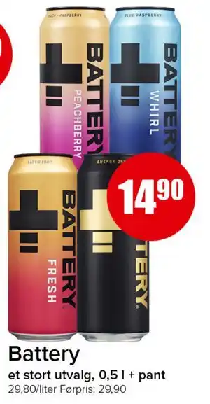 Spar Battery tilbud