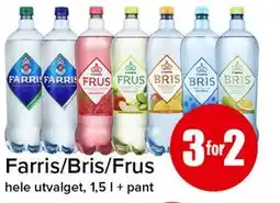 Spar Farris/Bris/Frus tilbud