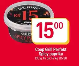 Coop Extra Coop Grill Perfekt Spicy paprika tilbud
