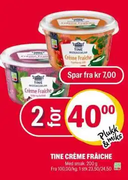 Coop Extra TINE Crème Fraîche tilbud
