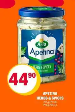 Coop Extra APETINA HERBS & SPICES tilbud