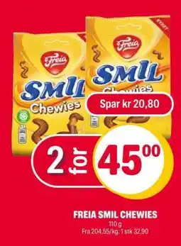 Coop Extra FREIA SMIL CHEWIES tilbud