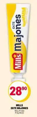 Coop Extra MILLS EKTE MAJONES tilbud