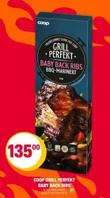 Coop Extra COOP GRILL PERFEKT BABY BACK RIBS tilbud