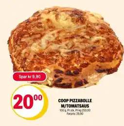Coop Extra COOP PIZZABOLLE M/TOMATSAUS tilbud