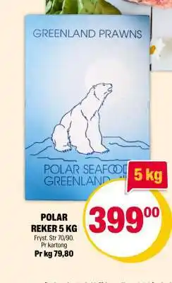 Coop Extra POLAR REKER 5 KG tilbud