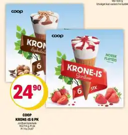 Coop Extra COOP KRONE-IS 6 PK tilbud