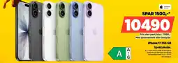 POWER Authorized Reseller iPhone 17 256 GB Spektakulør. tilbud