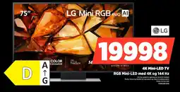 POWER Lg 4K Mini-LED TV RGB Mini-LED med 4K og 144 Hz tilbud