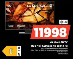 POWER Lg 4K Mini-LED TV RGB Mini-LED med 4K og 144 Hz tilbud
