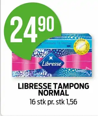Kiwi Libresse tampong normal tilbud